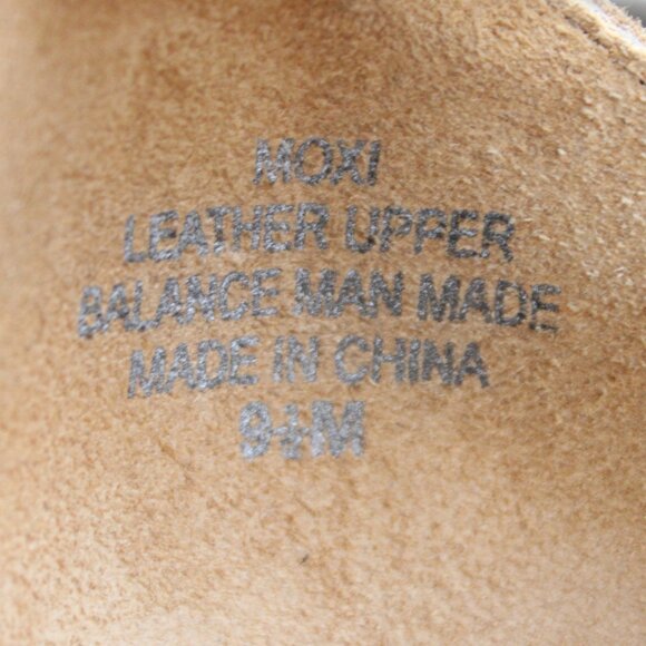 Victoria's Secret Moxi Tan Suede Ankle Lace-Up  Square-Toe Wedge Shoes Size 9.5 - Picture 6 of 6